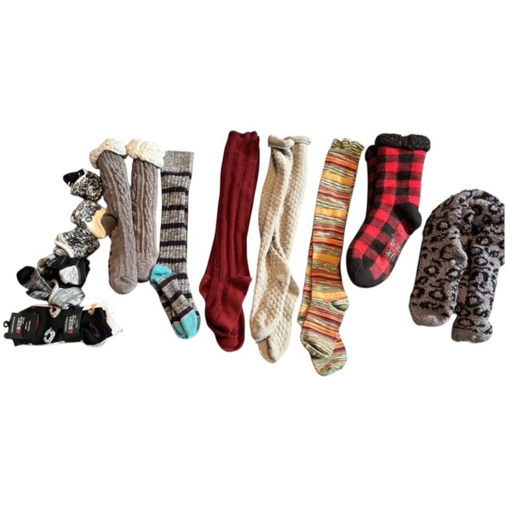 Assorted Women’s Fuzzy Socks Collection